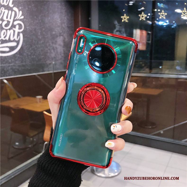 Hülle Huawei Mate 30 Pro Taschen Schlank Anti-sturz, Case Huawei Mate 30 Pro Silikon High-end Rot