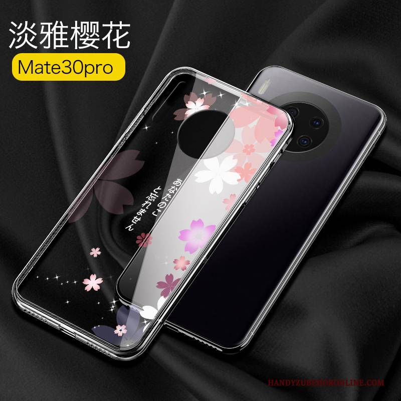 Hülle Huawei Mate 30 Pro Taschen Transparent Anti-sturz, Case Huawei Mate 30 Pro Schutz Schlank Trendmarke