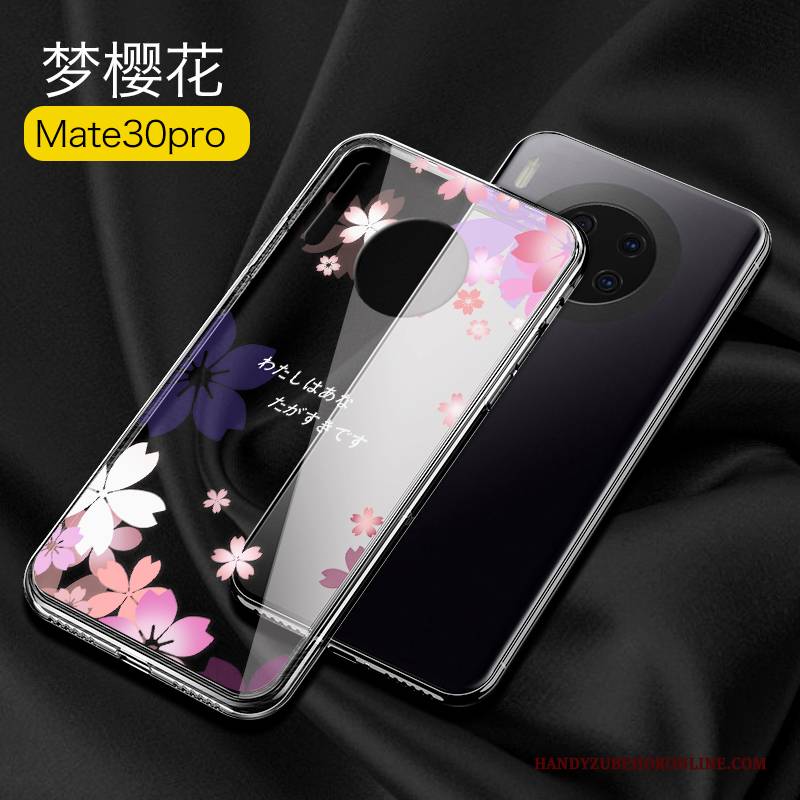 Hülle Huawei Mate 30 Pro Taschen Transparent Anti-sturz, Case Huawei Mate 30 Pro Schutz Schlank Trendmarke