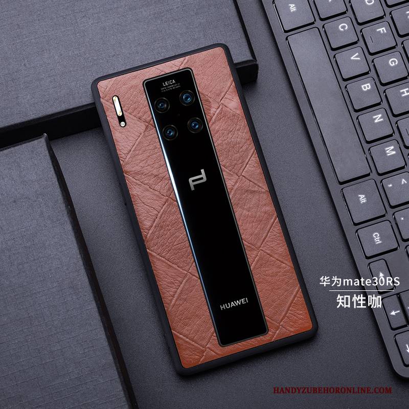 Hülle Huawei Mate 30 Rs Weiche High-end Schlank, Case Huawei Mate 30 Rs Lederhülle Qualität Handyhüllen