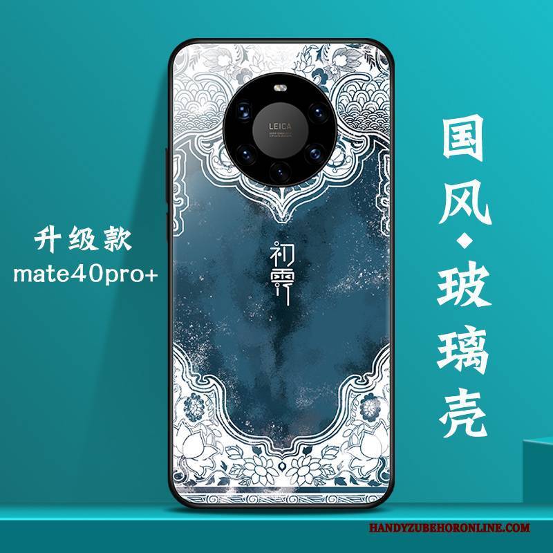 Hülle Huawei Mate 40 Pro+ Kreativ Chinesische Art Persönlichkeit, Case Huawei Mate 40 Pro+ Trendmarke Wind