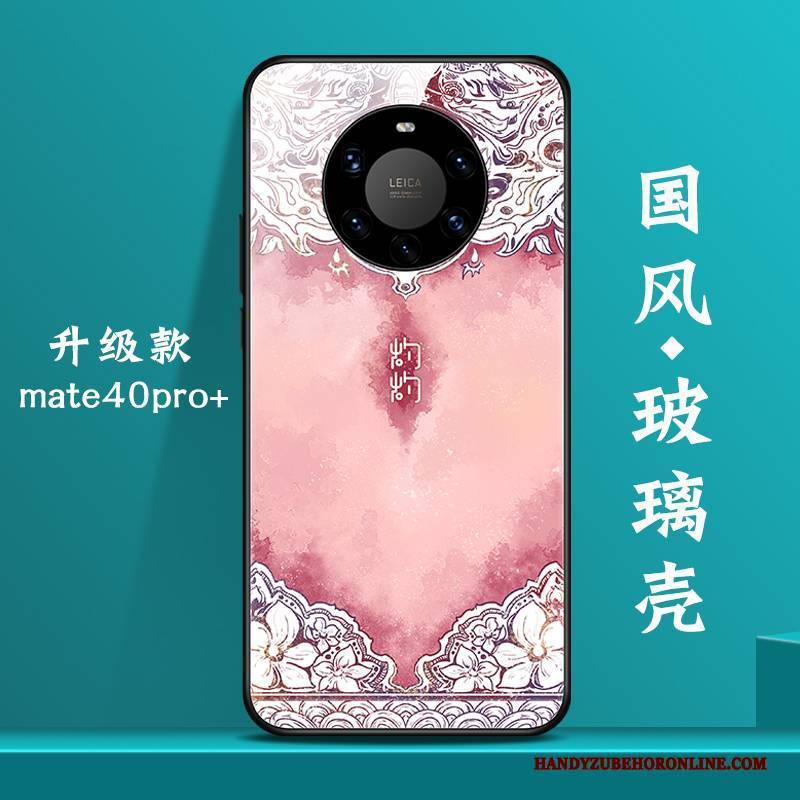 Hülle Huawei Mate 40 Pro+ Kreativ Chinesische Art Persönlichkeit, Case Huawei Mate 40 Pro+ Trendmarke Wind