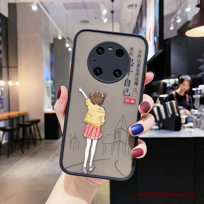 Hülle Huawei Mate 40 Pro Kreativ Persönlichkeit Trendmarke, Case Huawei Mate 40 Pro Karikatur Handyhüllen Grün