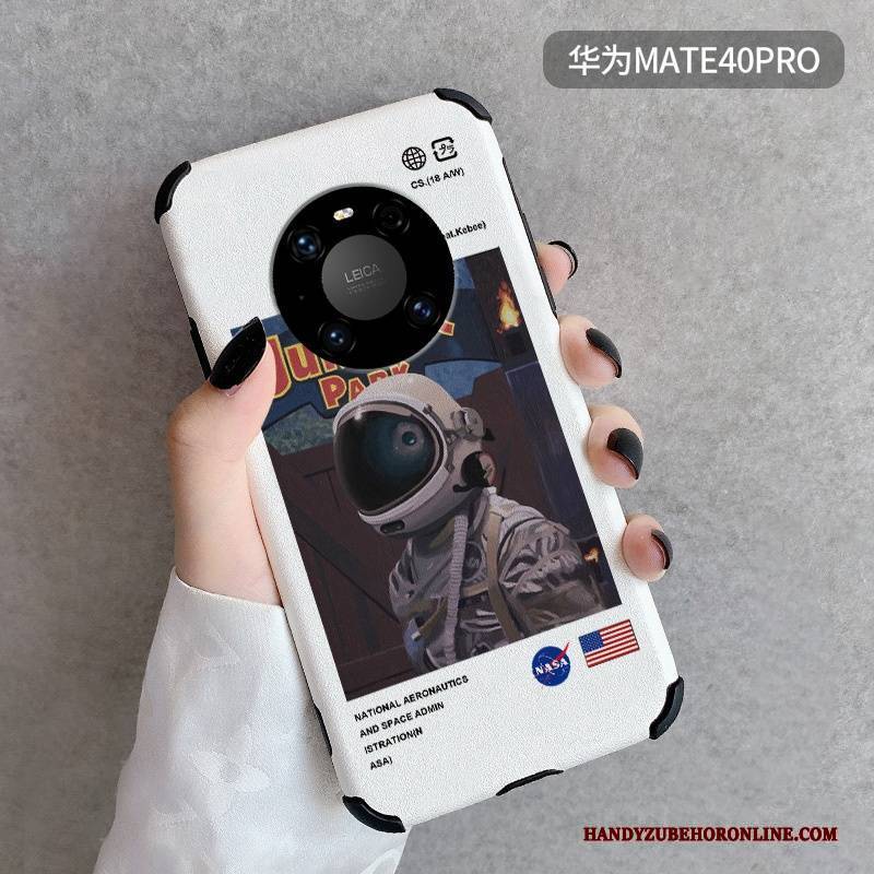 Hülle Huawei Mate 40 Pro Mode Anti-sturz Handyhüllen, Case Huawei Mate 40 Pro Prägung Muster Blau