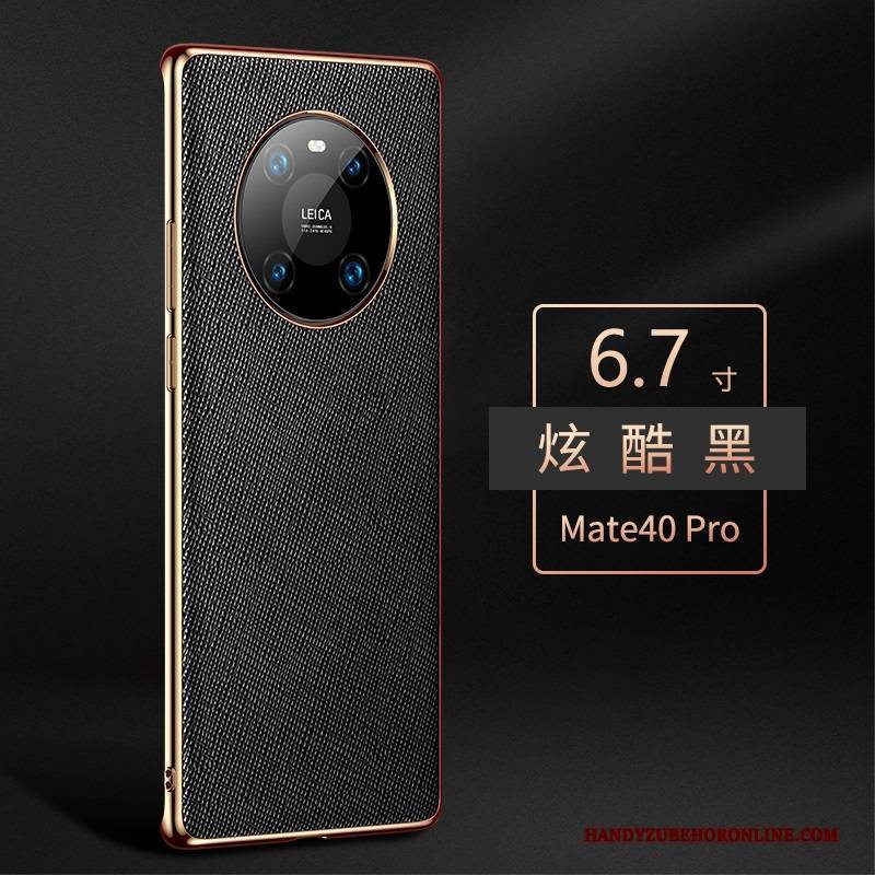 Hülle Huawei Mate 40 Pro Schutz Lila High-end, Case Huawei Mate 40 Pro Taschen Handyhüllen Anti-sturz