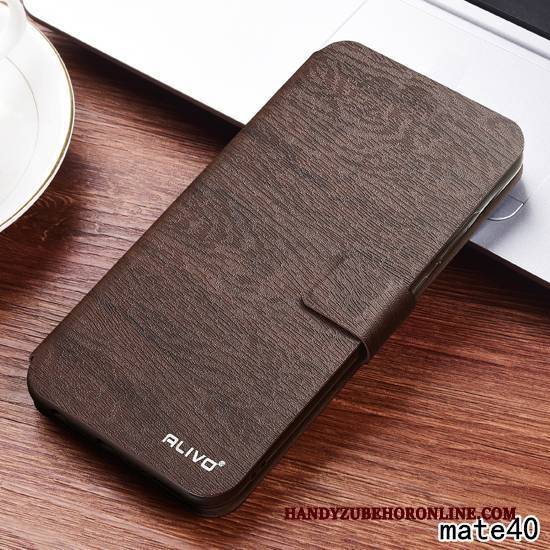 Hülle Huawei Mate 40 Schutz Anti-sturz Handyhüllen, Case Huawei Mate 40 Folio