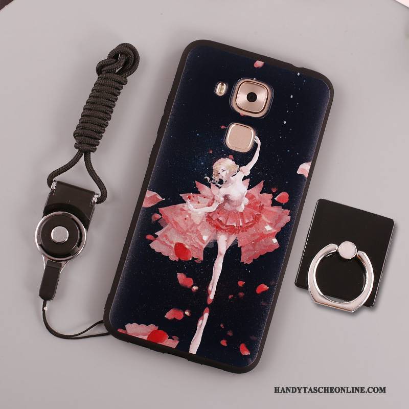 Hülle Huawei Mate 8 Weiche Rosa Handyhüllen, Case Huawei Mate 8 Gemalt Ring