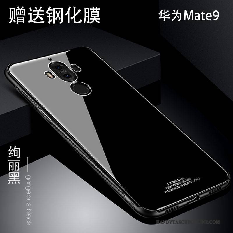 Hülle Huawei Mate 9 Kreativ Persönlichkeit Anti-sturz, Case Huawei Mate 9 Metall Rot Trend