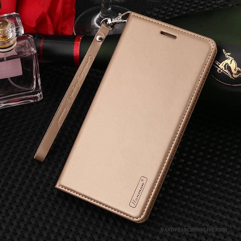 Hülle Huawei Mate 9 Pro Folio Handyhüllen Anti-sturz, Case Huawei Mate 9 Pro Schutz Schwarz