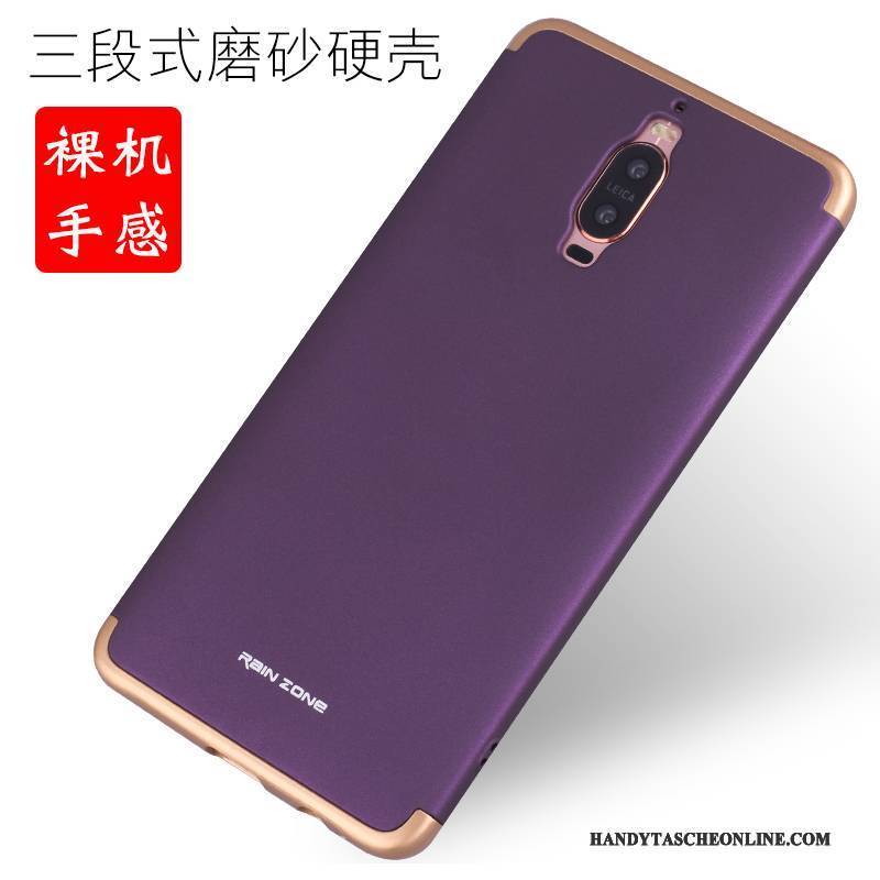 Hülle Huawei Mate 9 Pro Metall Grenze Neu, Case Huawei Mate 9 Pro Schutz Rosa Handyhüllen