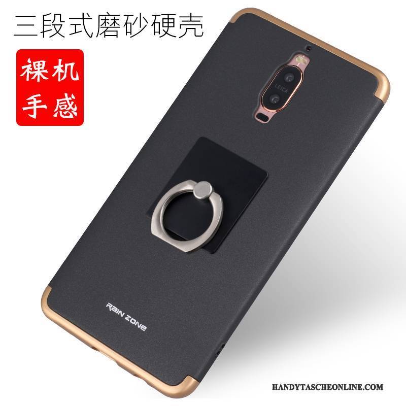 Hülle Huawei Mate 9 Pro Metall Grenze Neu, Case Huawei Mate 9 Pro Schutz Rosa Handyhüllen