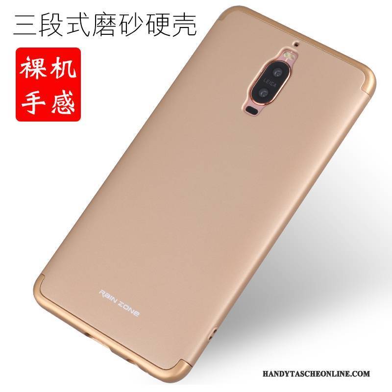 Hülle Huawei Mate 9 Pro Metall Grenze Neu, Case Huawei Mate 9 Pro Schutz Rosa Handyhüllen