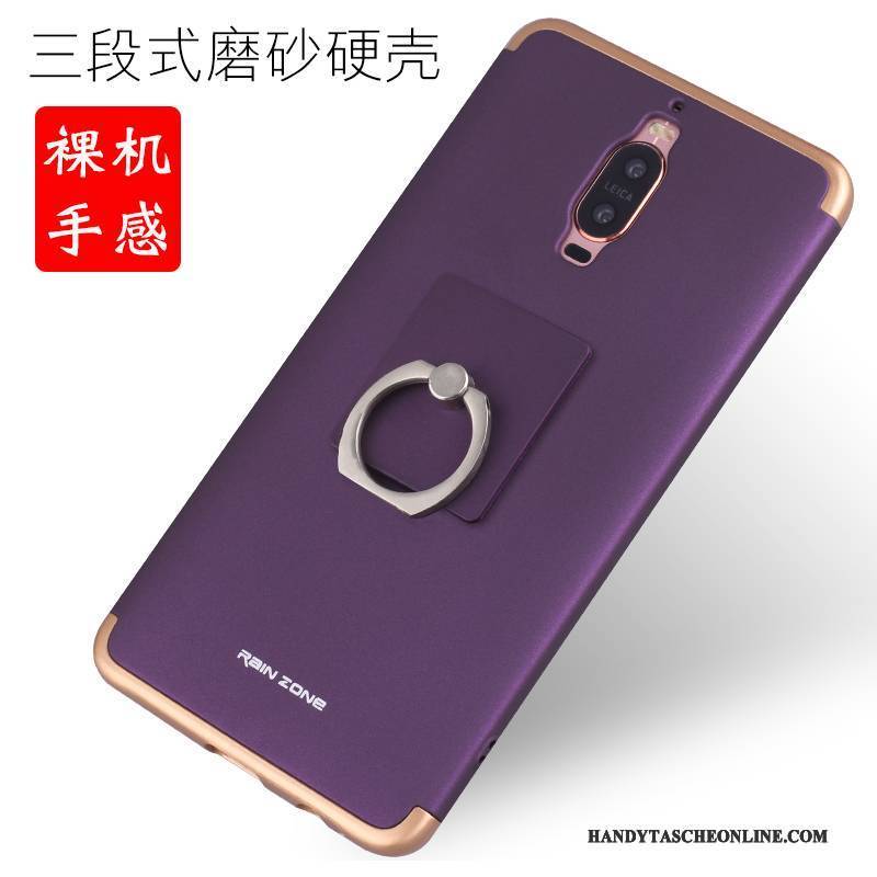 Hülle Huawei Mate 9 Pro Metall Grenze Neu, Case Huawei Mate 9 Pro Schutz Rosa Handyhüllen