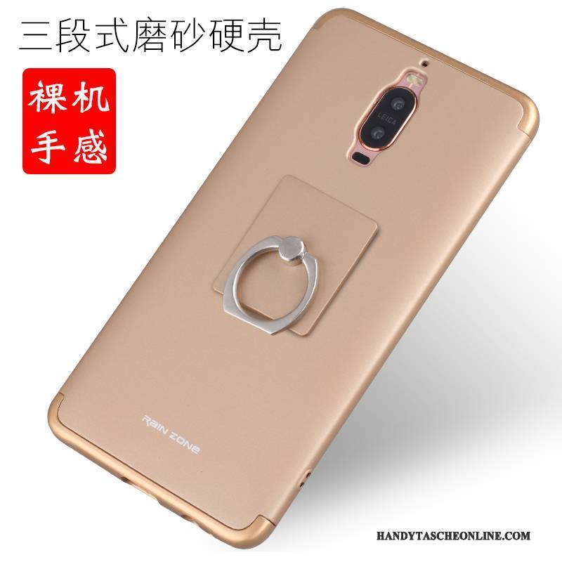 Hülle Huawei Mate 9 Pro Metall Grenze Neu, Case Huawei Mate 9 Pro Schutz Rosa Handyhüllen