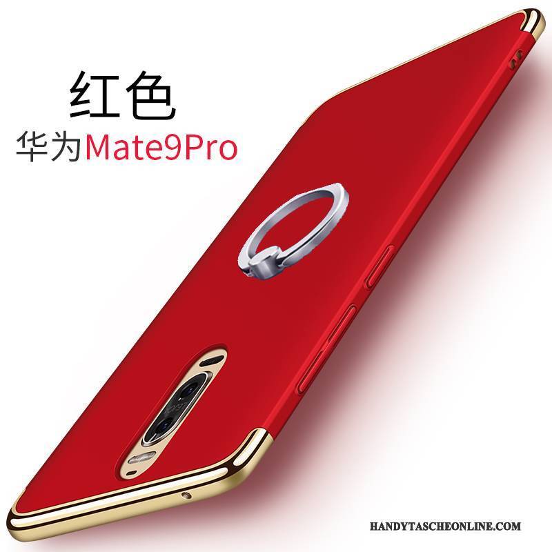 Hülle Huawei Mate 9 Pro Metall Schwer Handyhüllen, Case Huawei Mate 9 Pro Rot