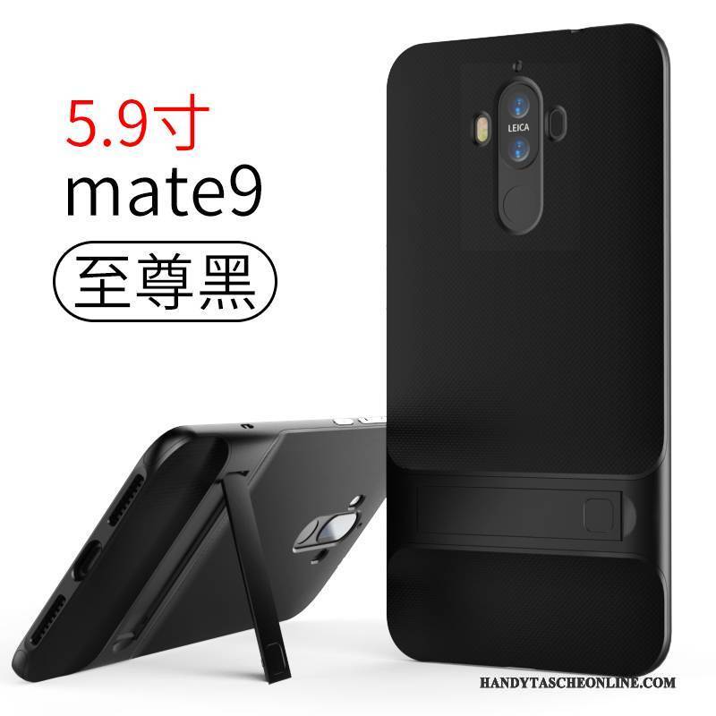 Hülle Huawei Mate 9 Silikon Handyhüllen Blau, Case Huawei Mate 9 Anti-sturz Einfach