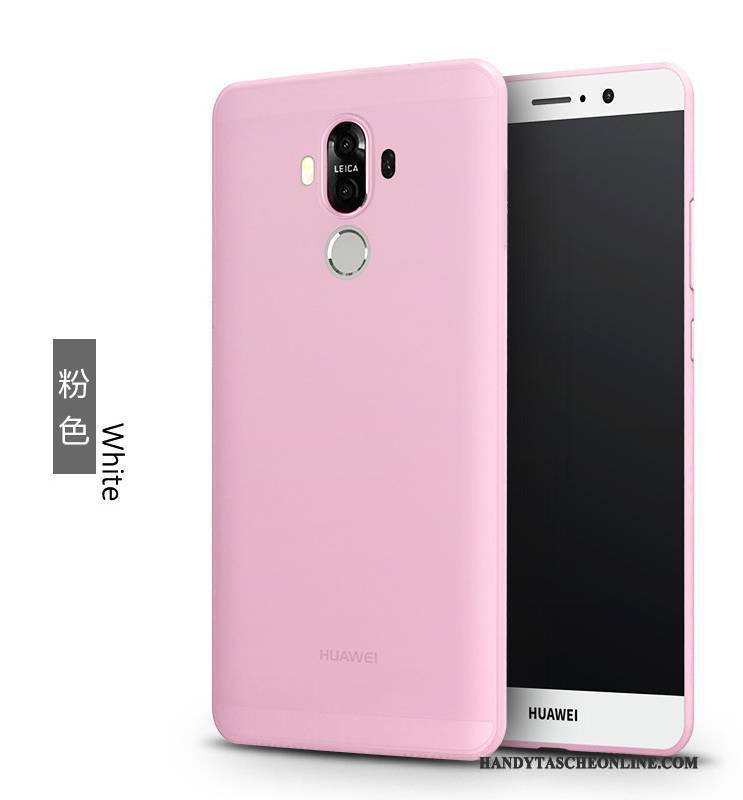 Hülle Huawei Mate 9 Silikon Schlank Weiß, Case Huawei Mate 9 Handyhüllen