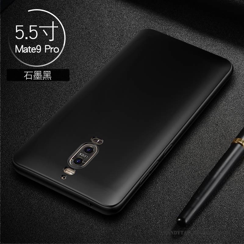 Hülle Huawei Mate 9 Taschen Schwarz Anti-sturz, Case Huawei Mate 9 Schutz Handyhüllen Schlank