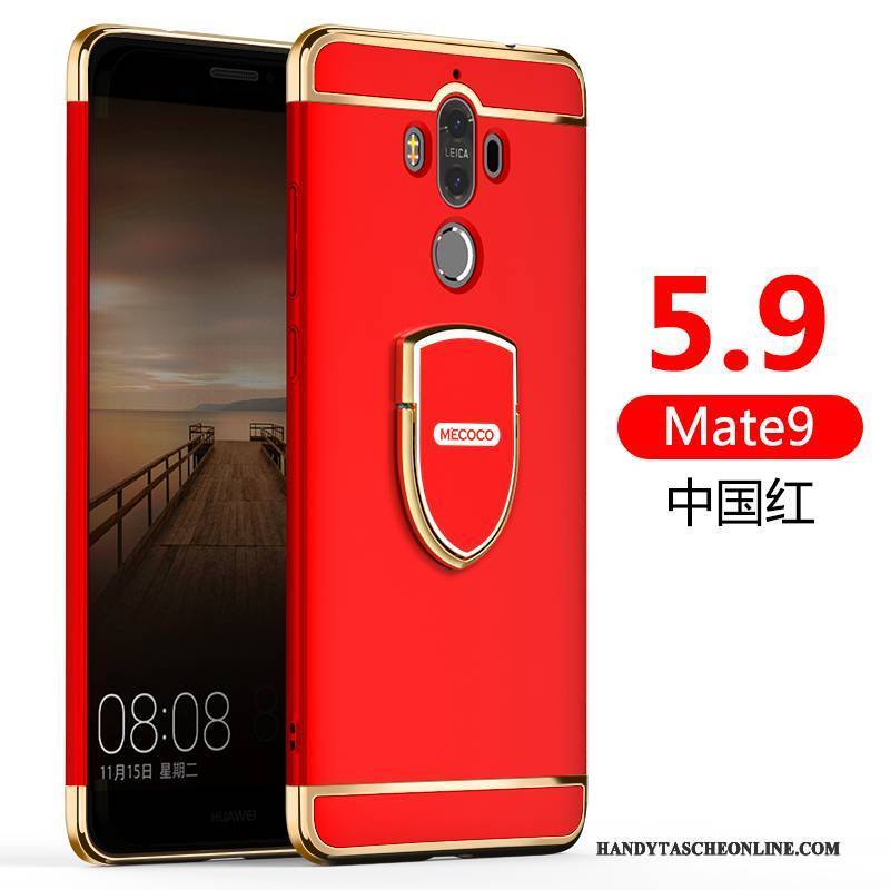 Hülle Huawei Mate 9 Taschen Trend Rot, Case Huawei Mate 9 Handyhüllen