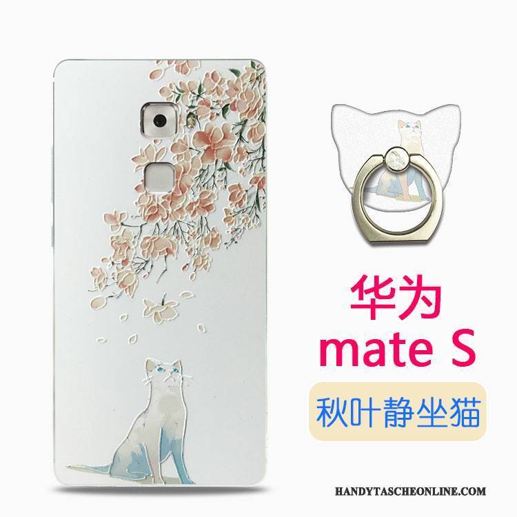 Hülle Huawei Mate S Farbe Chinesische Art Transparent, Case Huawei Mate S Schutz Schön Handyhüllen