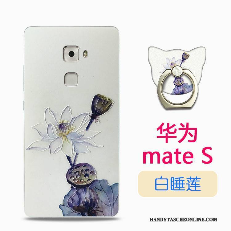 Hülle Huawei Mate S Farbe Chinesische Art Transparent, Case Huawei Mate S Schutz Schön Handyhüllen