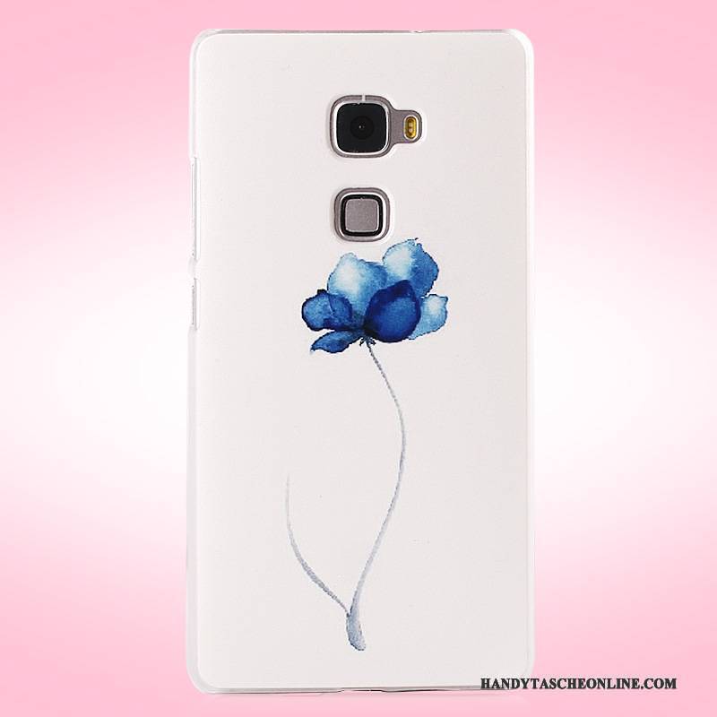 Hülle Huawei Mate S Gemalt Schwer Nubuck, Case Huawei Mate S Schutz Rosa Handyhüllen