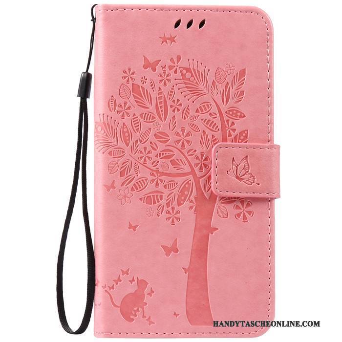 Hülle Huawei Mate S Lederhülle Anti-sturz Rosa, Case Huawei Mate S Schutz