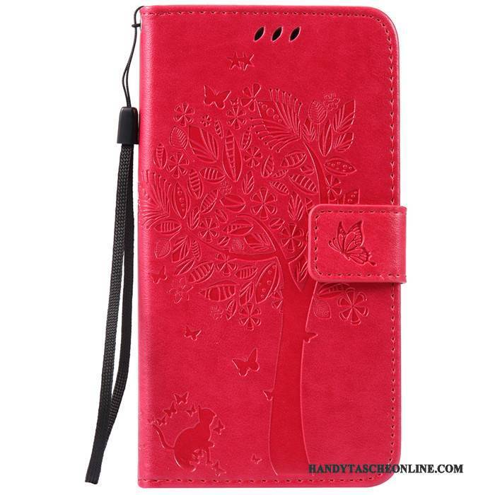 Hülle Huawei Mate S Lederhülle Anti-sturz Rosa, Case Huawei Mate S Schutz