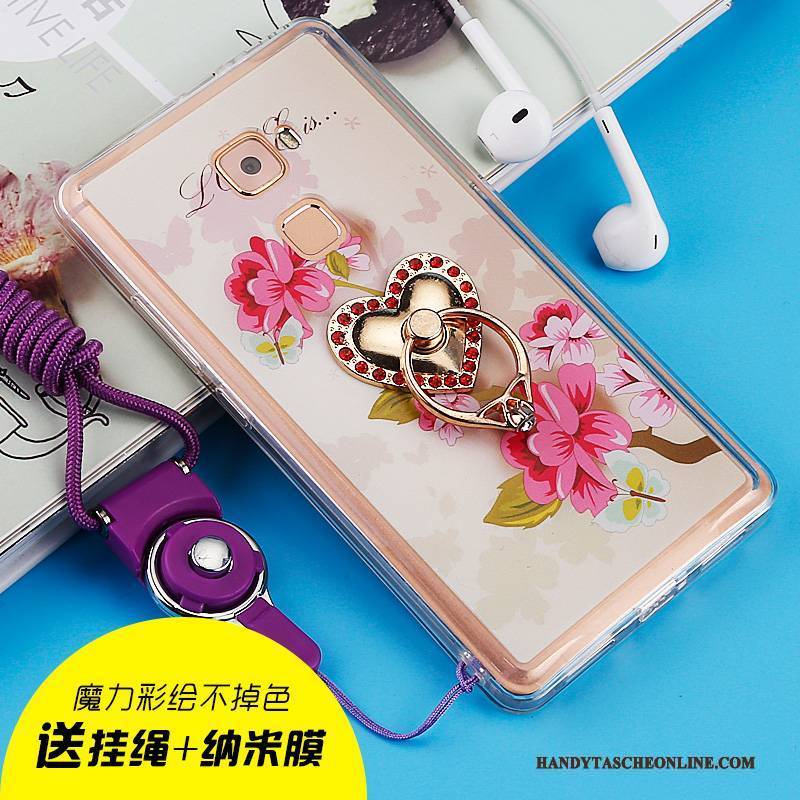 Hülle Huawei Mate S Silikon Rosa Handyhüllen, Case Huawei Mate S Schutz Anti-sturz