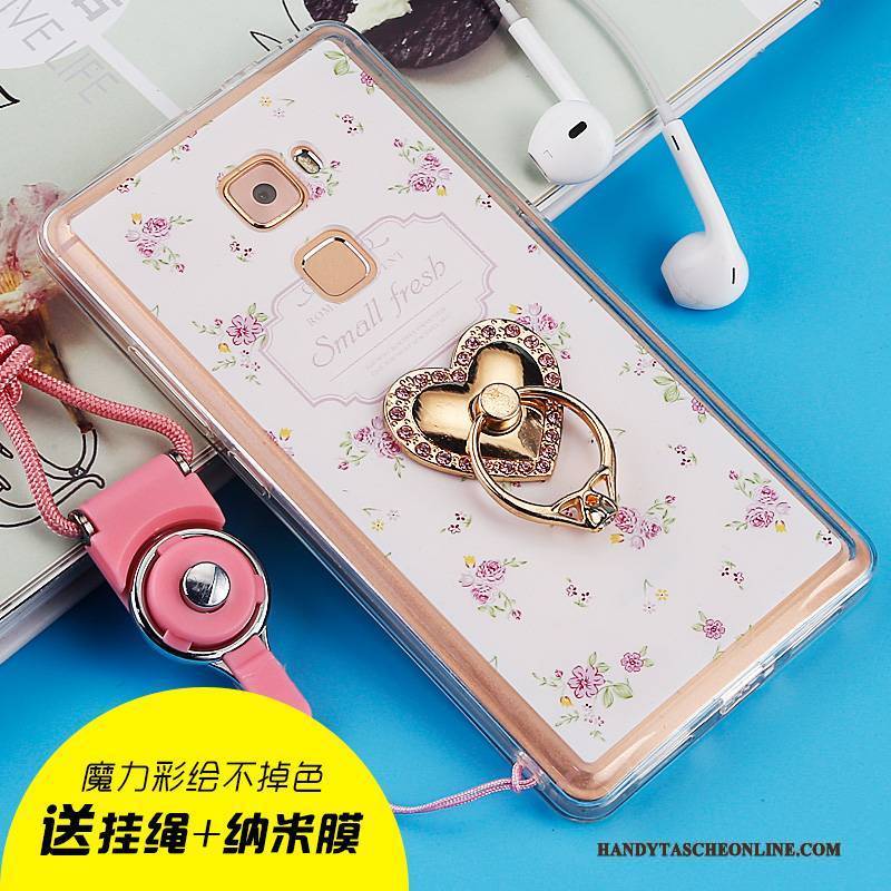 Hülle Huawei Mate S Silikon Rosa Handyhüllen, Case Huawei Mate S Schutz Anti-sturz