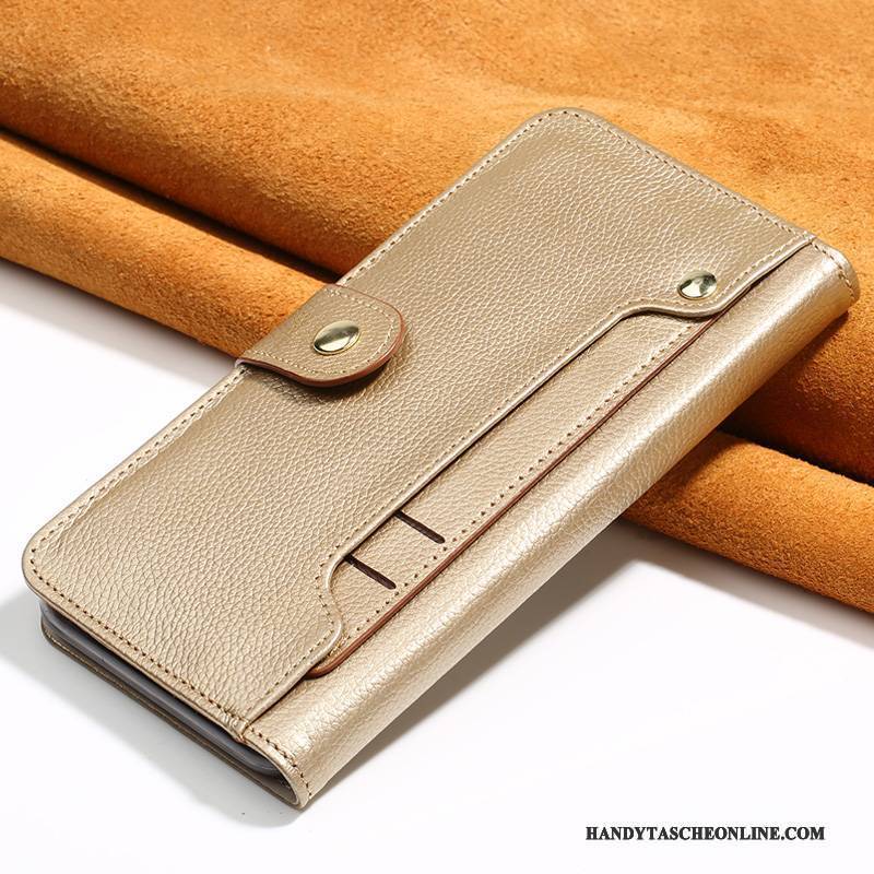 Hülle Huawei Mate S Taschen Gold Handyhüllen, Case Huawei Mate S Folio