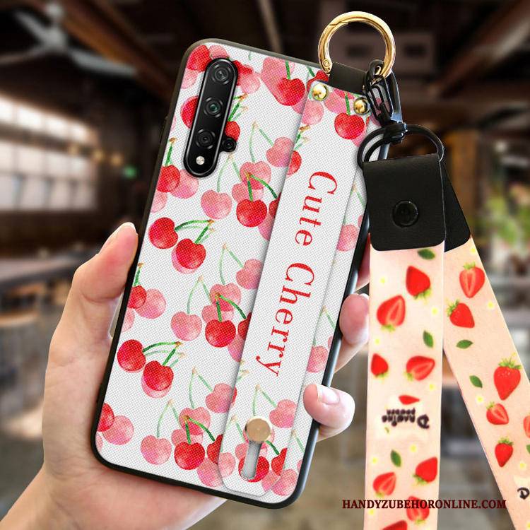 Hülle Huawei Nova 5t Mode Neu Rosa, Case Huawei Nova 5t Silikon Handyhüllen Anti-sturz