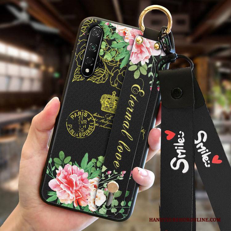 Hülle Huawei Nova 5t Mode Neu Rosa, Case Huawei Nova 5t Silikon Handyhüllen Anti-sturz