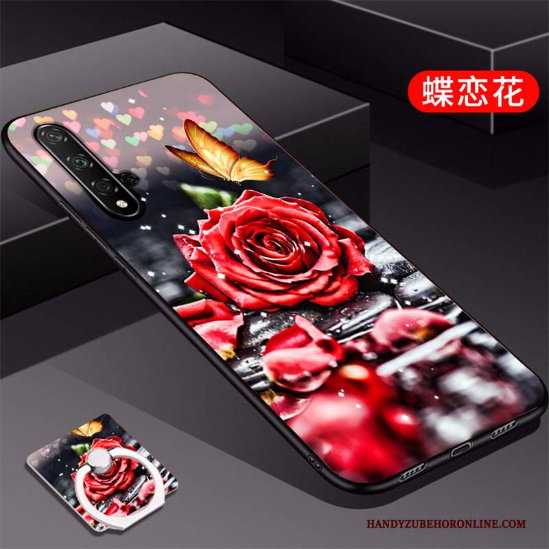 Hülle Huawei Nova 5t Mode Neu Trendmarke, Case Huawei Nova 5t Kreativ Rot Handyhüllen