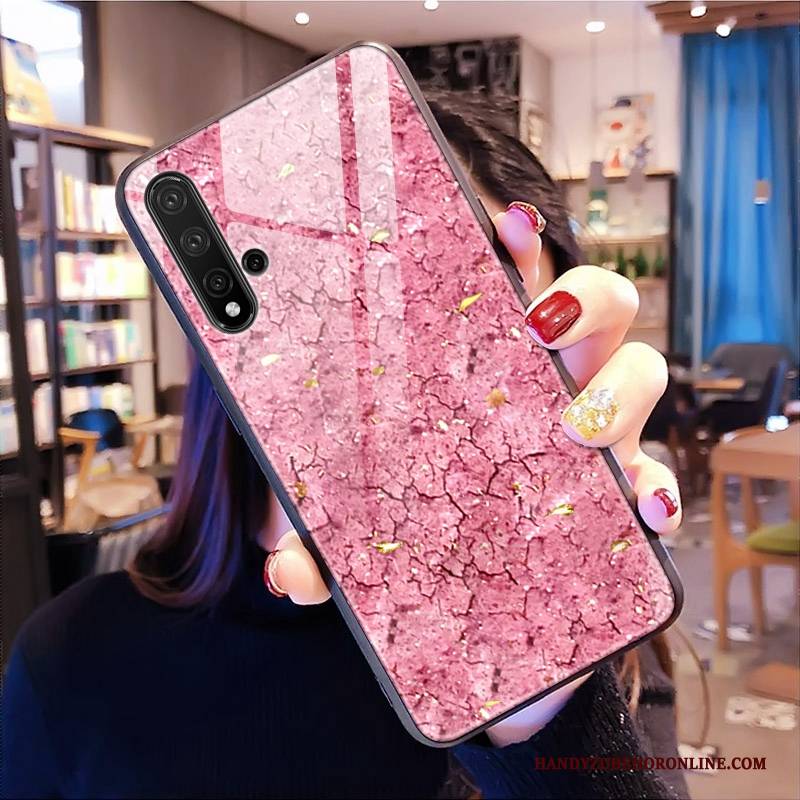 Hülle Huawei Nova 5t Schutz Angepasst Trendmarke, Case Huawei Nova 5t Persönlichkeit Glas