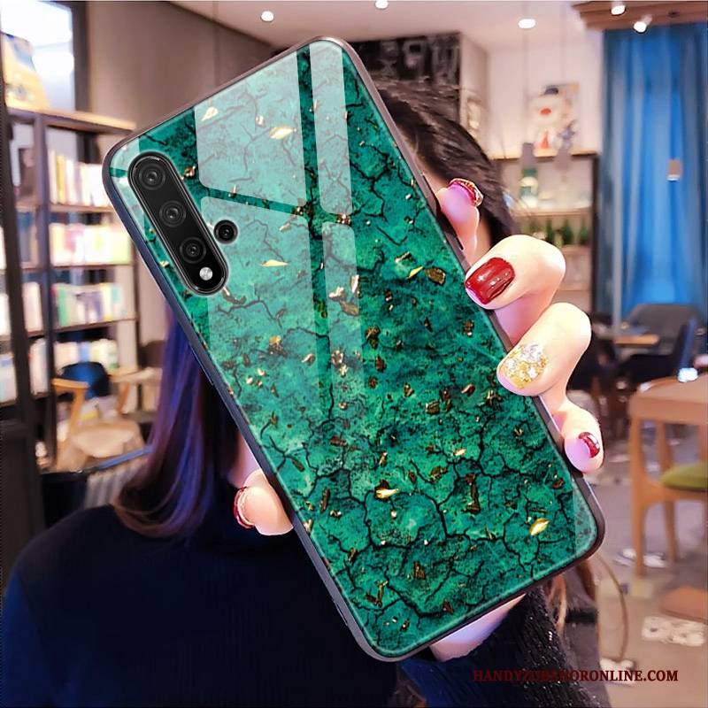 Hülle Huawei Nova 5t Schutz Angepasst Trendmarke, Case Huawei Nova 5t Persönlichkeit Glas