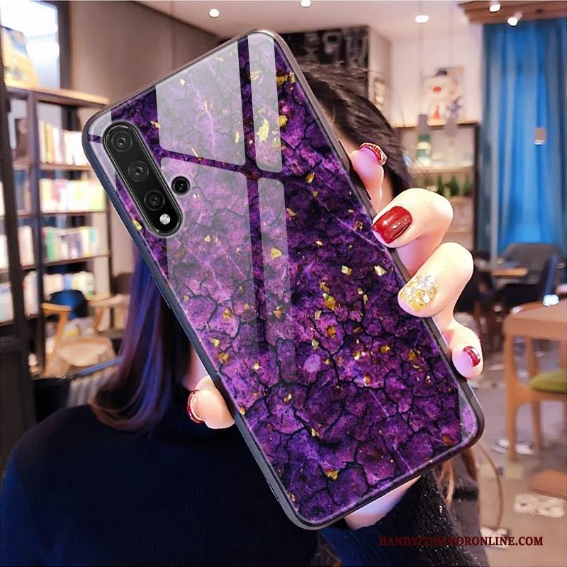 Hülle Huawei Nova 5t Schutz Angepasst Trendmarke, Case Huawei Nova 5t Persönlichkeit Glas