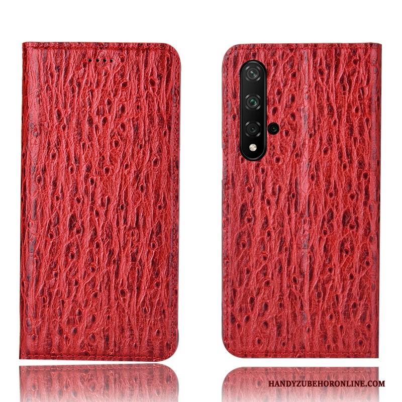 Hülle Huawei Nova 5t Schutz Grün Vogel, Case Huawei Nova 5t Taschen Handyhüllen