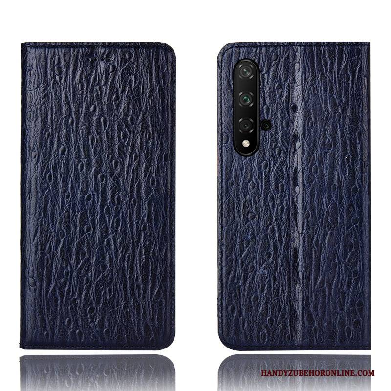 Hülle Huawei Nova 5t Schutz Grün Vogel, Case Huawei Nova 5t Taschen Handyhüllen