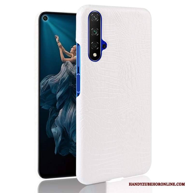 Hülle Huawei Nova 5t Schwer Handyhüllen, Case Huawei Nova 5t Nubuck Blau