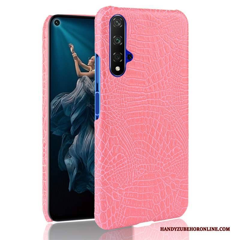 Hülle Huawei Nova 5t Schwer Handyhüllen, Case Huawei Nova 5t Nubuck Blau