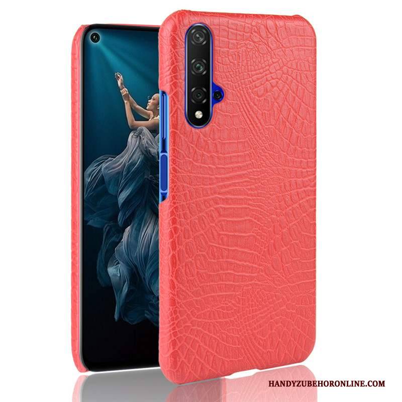 Hülle Huawei Nova 5t Schwer Handyhüllen, Case Huawei Nova 5t Nubuck Blau