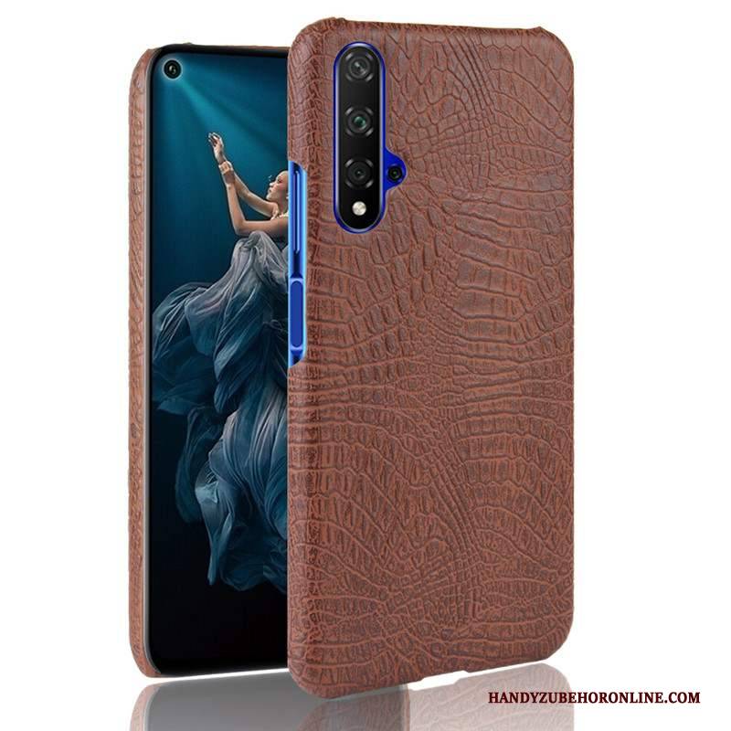 Hülle Huawei Nova 5t Schwer Handyhüllen, Case Huawei Nova 5t Nubuck Blau