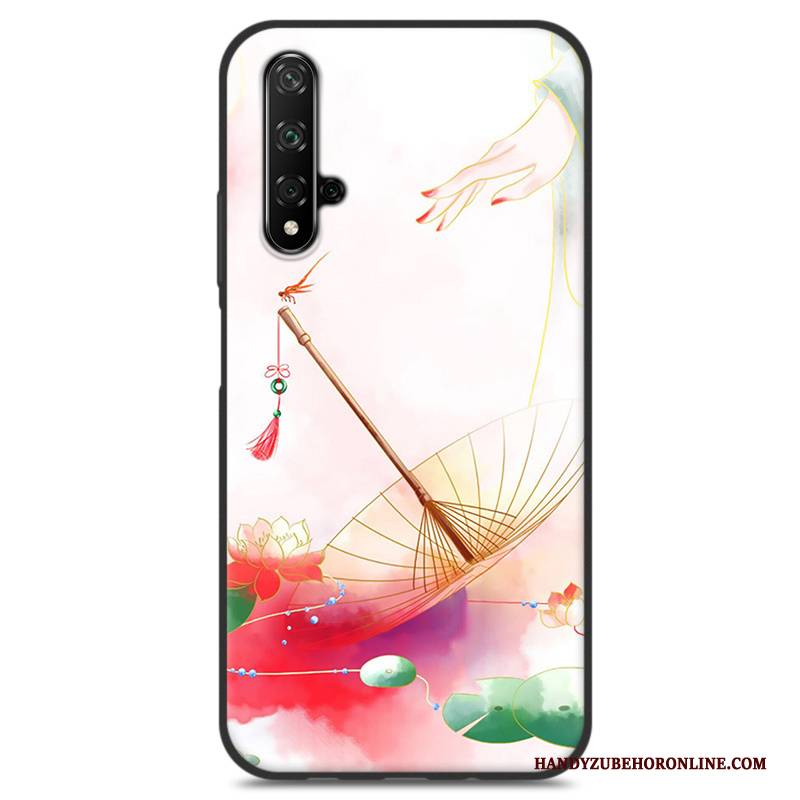 Hülle Huawei Nova 5t Silikon Frisch Anti-sturz, Case Huawei Nova 5t Schutz Chinesische Art Mini