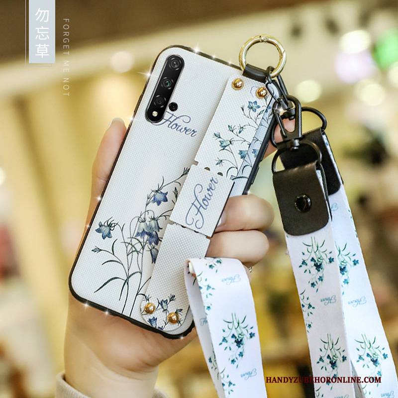 Hülle Huawei Nova 5t Silikon Persönlichkeit Trendmarke, Case Huawei Nova 5t Schutz Netto Rot Trend