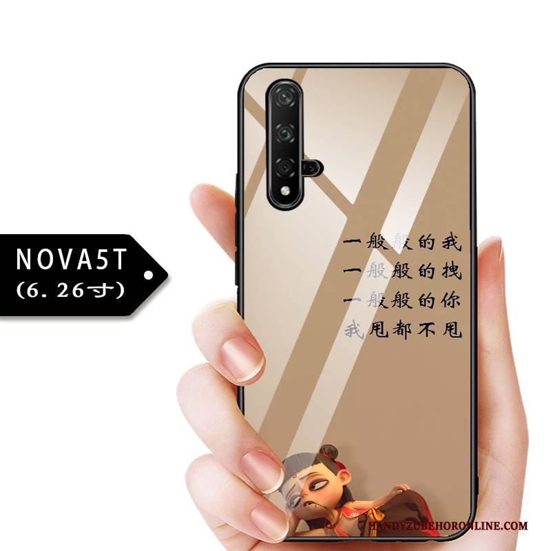 Hülle Huawei Nova 5t Taschen Anti-sturz Glas, Case Huawei Nova 5t Schutz Angepasst Dünne