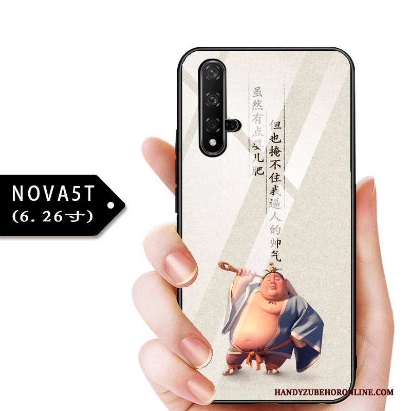 Hülle Huawei Nova 5t Taschen Anti-sturz Glas, Case Huawei Nova 5t Schutz Angepasst Dünne