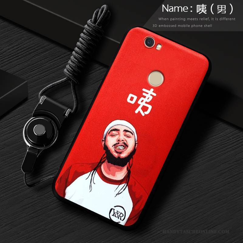 Hülle Huawei Nova Kreativ Rot Trend, Case Huawei Nova Weiche Anti-sturz Handyhüllen