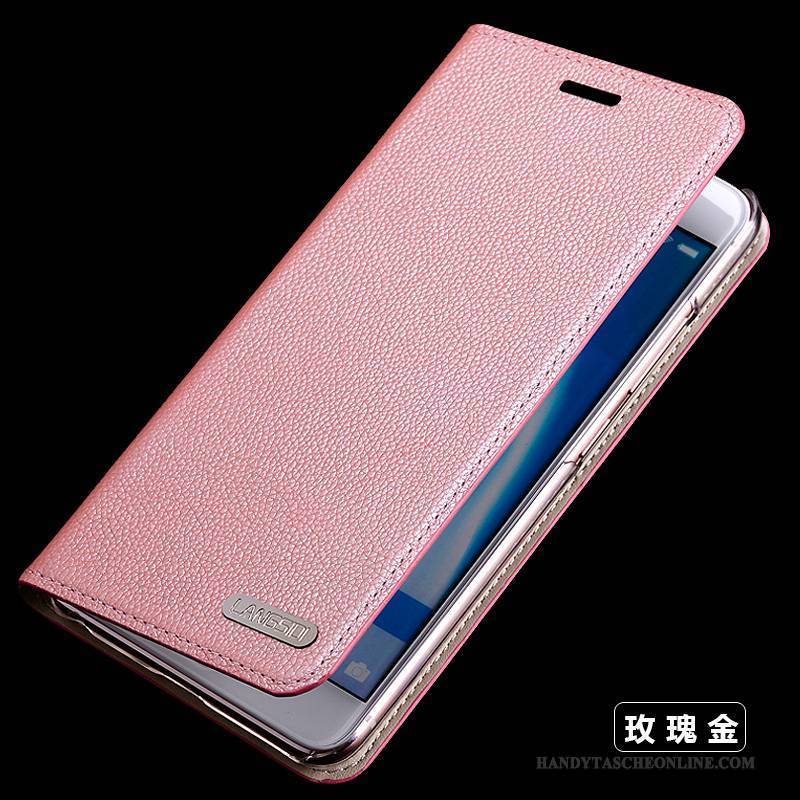 Hülle Huawei Nova Lederhülle Angepasst Rosa, Case Huawei Nova Schutz Anti-sturz Handyhüllen