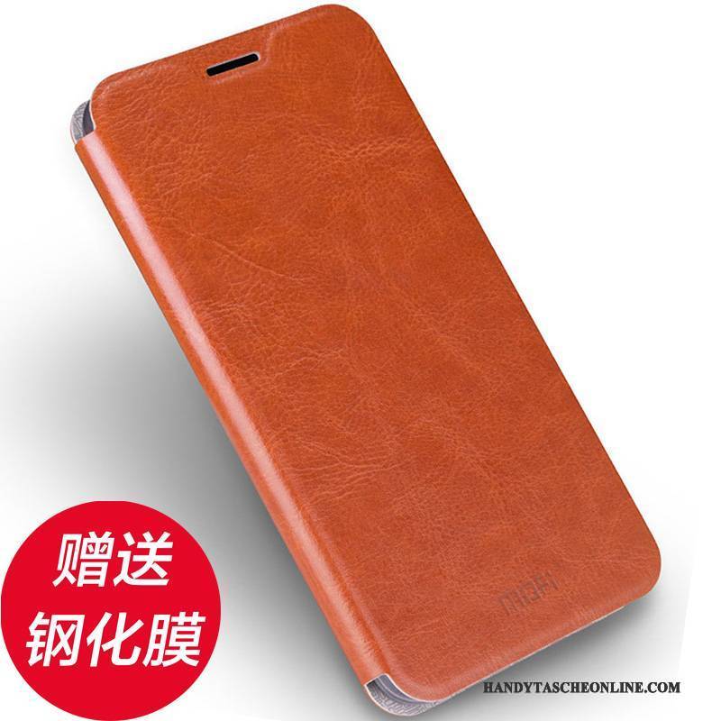 Hülle Huawei Nova Lederhülle Handyhüllen Trend, Case Huawei Nova Folio Gelb Anti-sturz